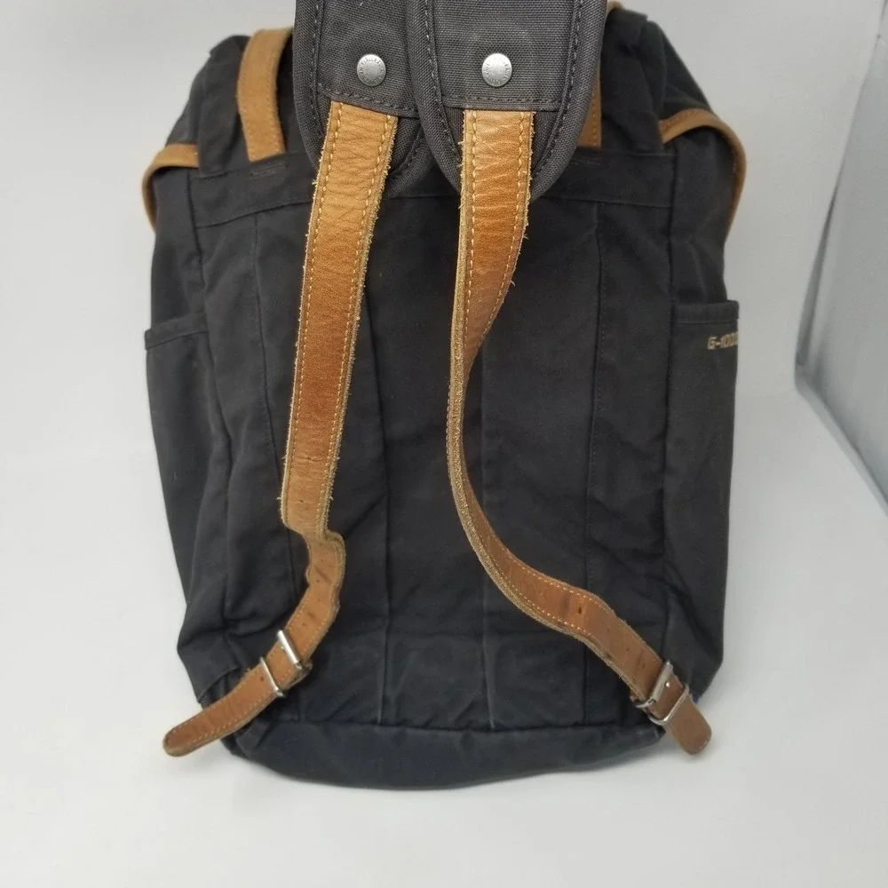 Fjallraven Rucksack No.21 Medium Wax Canvas G-1000 Backpack Brown - Picture 9 of 16